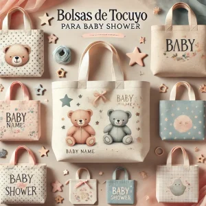 Bolsas de Tocuyo para Baby Shower__-