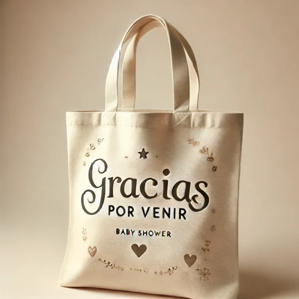 Bolsas de Tocuyo para Baby Shower__-